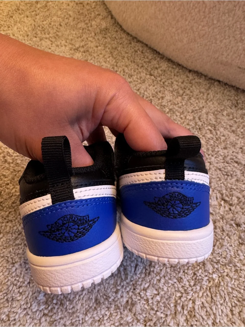 Jordan 1 low alt Black/Game Royal